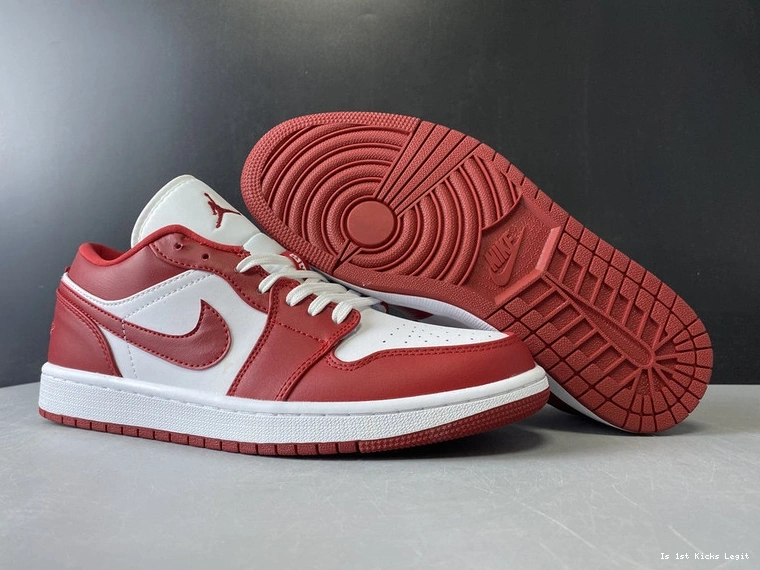 Low Gym - 553558-611 Red Jordan White 1 1118